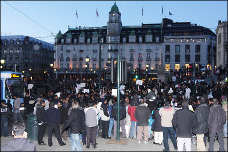 Oslo protest