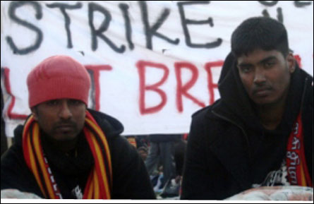 British Tamils on Hunger Strike