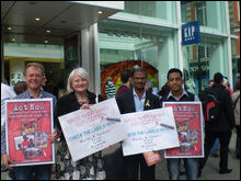 Protest Campaign in London