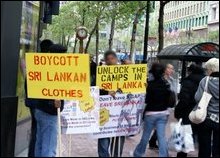 Protesters in San Francisco