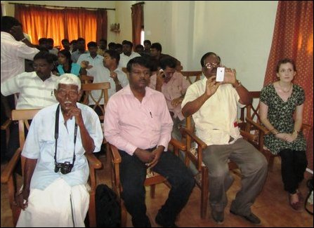 Memorial event of Marie Colvin in Jaffna