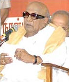 DMK Chief M Karunanidhi