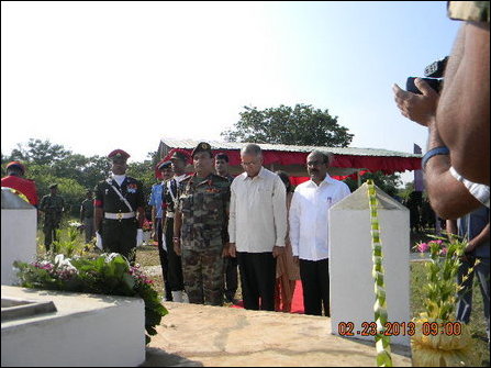 IPKF memorial in Palaali