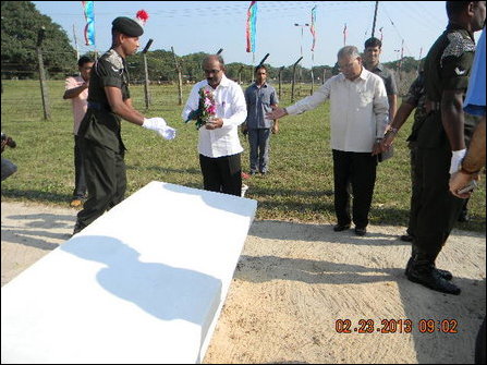 IPKF memorial in Palaali