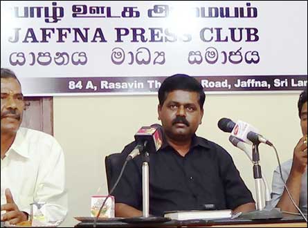 Sritharan press conference