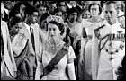 British Queen visits Ceylon in 1954