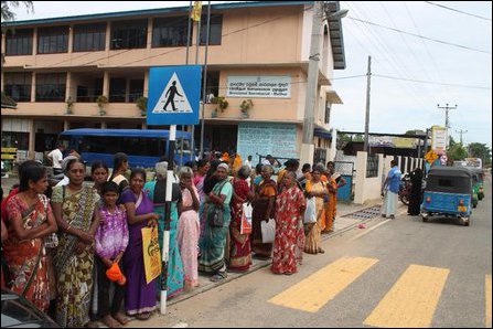 Moothoor protest by missing persons relatives