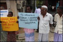 Moothoor protest by missing persons relatives