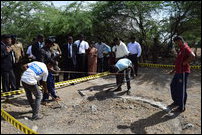 A well believed to be part of the mass grave in Maanthai, Mannaar