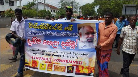 Hate campaign against Wigneswaran