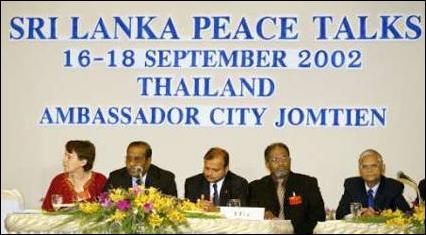 Thailand talks, 16 September 2002.