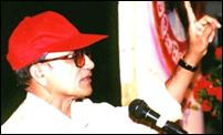 Mr. Somawansha Amarasinghe, leader of the Sinhala nationalist JVP