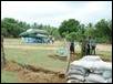 LTTE cadres preparing the exhibition air field