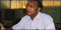 Professor V. Nithyanantham, Department of Economics