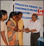 TWA helps Trinco villages