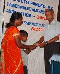 TWA helps Trinco villages