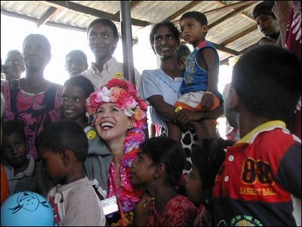 A scene in  Kurukkalmadam welfare camp in Batticaloa