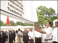 New building for Thamil Eelam Legislation Secretariat declaread opened in Kilinochchi