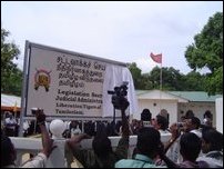New building for Thamil Eelam Legislation Secretariat declaread opened in Kilinochchi