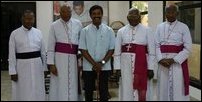 NorthEast Catholic Bishop meet LTTE's Political Head