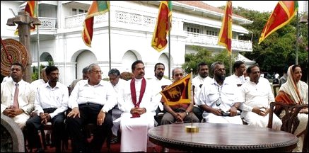 SLFP, JVP sign MoU