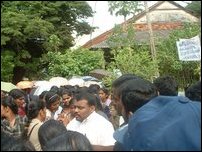 Teachers protest