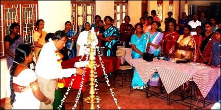 Workshop for women teachers.