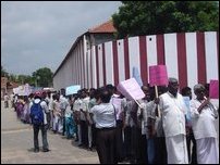 Villagers request safety
