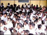Operation USA donates learning materials.