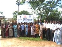Sewing training in Pooneryn