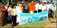 Guests after the foundation stone laying event at the site