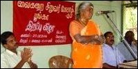 Dr.Ehambaramoorthy speaking at the event.