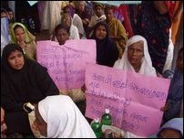 muslim protest in east