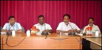 (R-L) Selvin Iraneuss, V Balakumaran, Ranjan and Maran