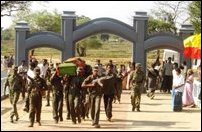 LTTE funeral.