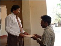 Vavuniya demanding release of abducted TRO staffers.