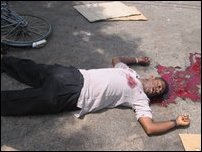 Young man shot dead