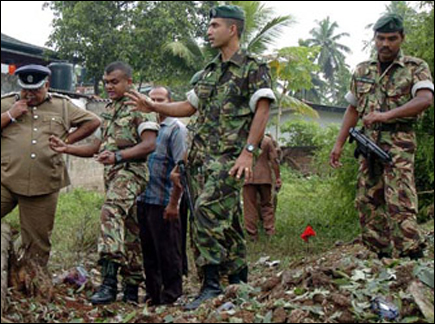 Claymore blast in Colombo