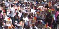 Tamils gather at Hyde Park, London, to mark 23rd anniversary of Black July 1983 Genocide