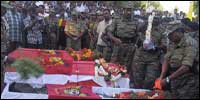 Col. Banu and Col. Jeyam at Thandiyadi Heroes Cemetary
