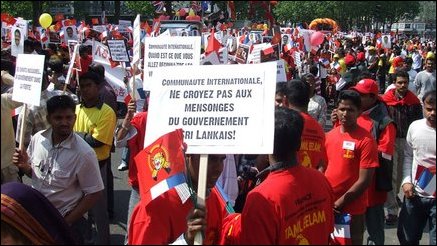 May day rally in Paris