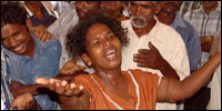 Relatives of the victims killed in Claymore attack