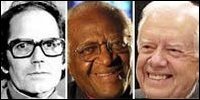 Nobel Peace Laureates: Esquivel Tutu Carter