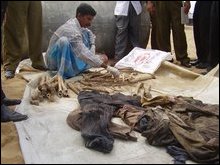 Massacre grave in Batticaloa