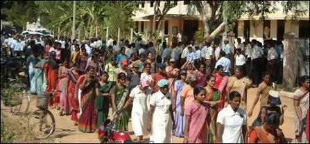 Kilinochchi protest