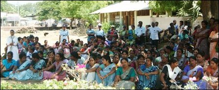Kilinochchi protest