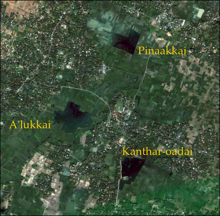 Pinaakkai and A'lukkai in the course of Vazhukkaiyaa'ru 