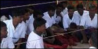 Fasting students of Chegkalpaddu Law College