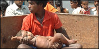 Children wounded