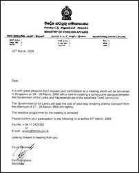 Invitation letter